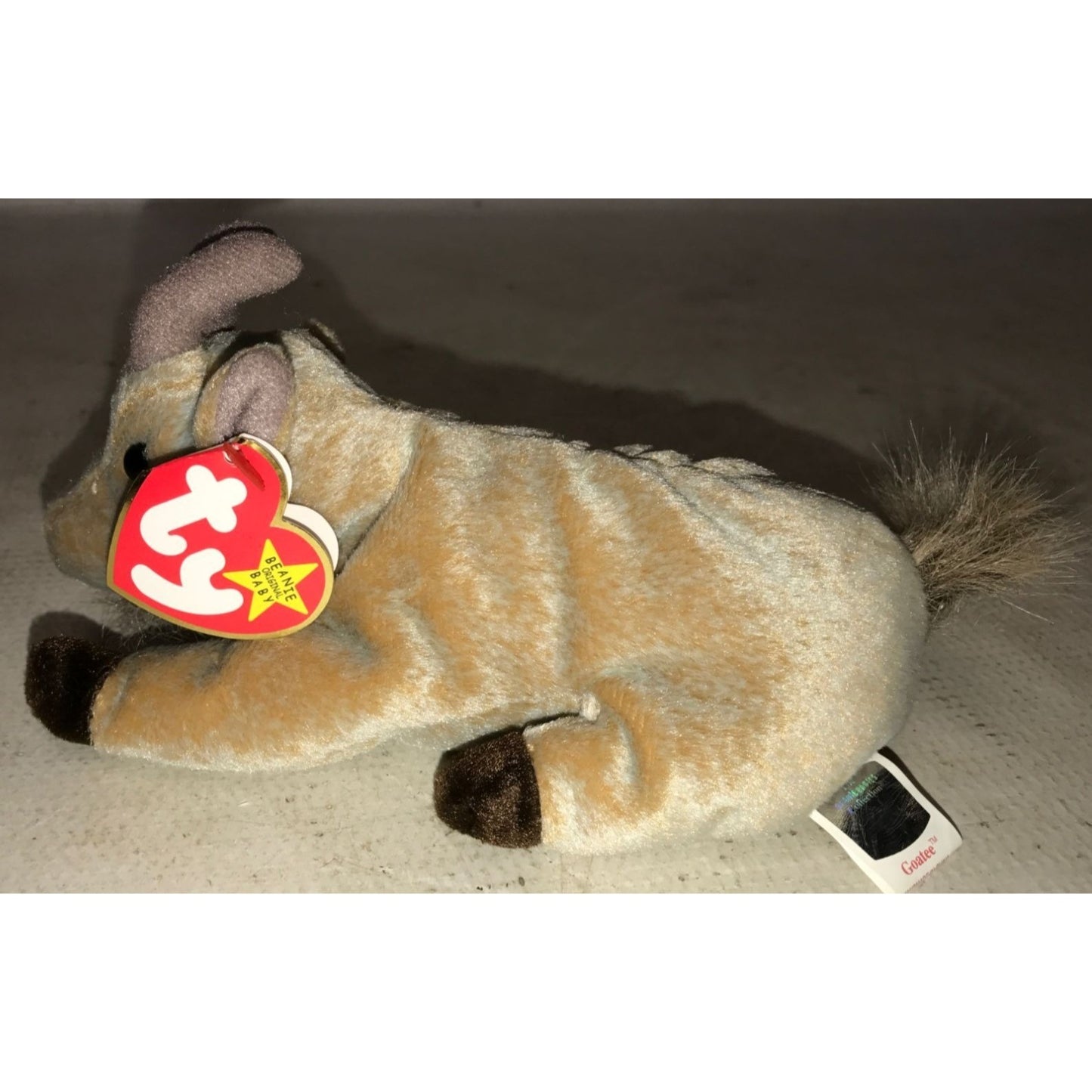 Vintage 1998 TY Beanie Baby Goatee the Goat with tags