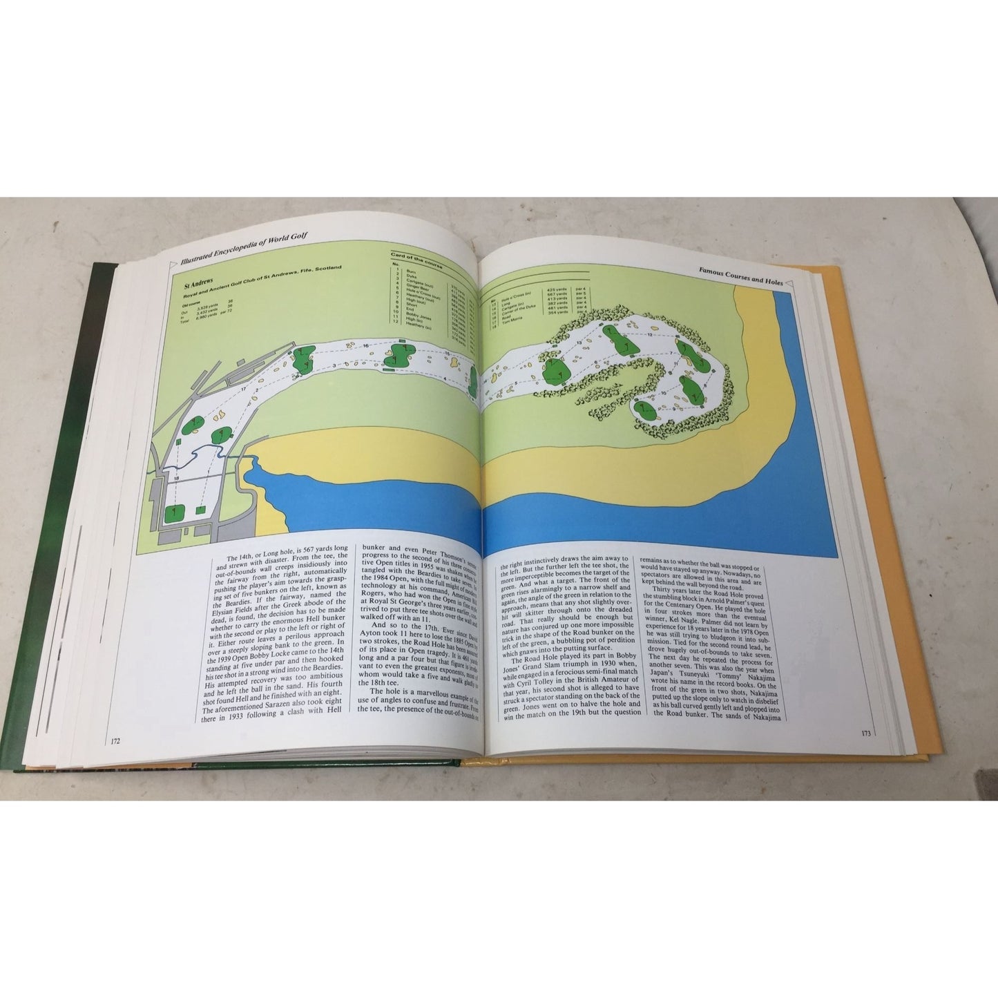 The Illustrated Encyclopedia Of World Golf By Chris Plumridge Hardcover Book