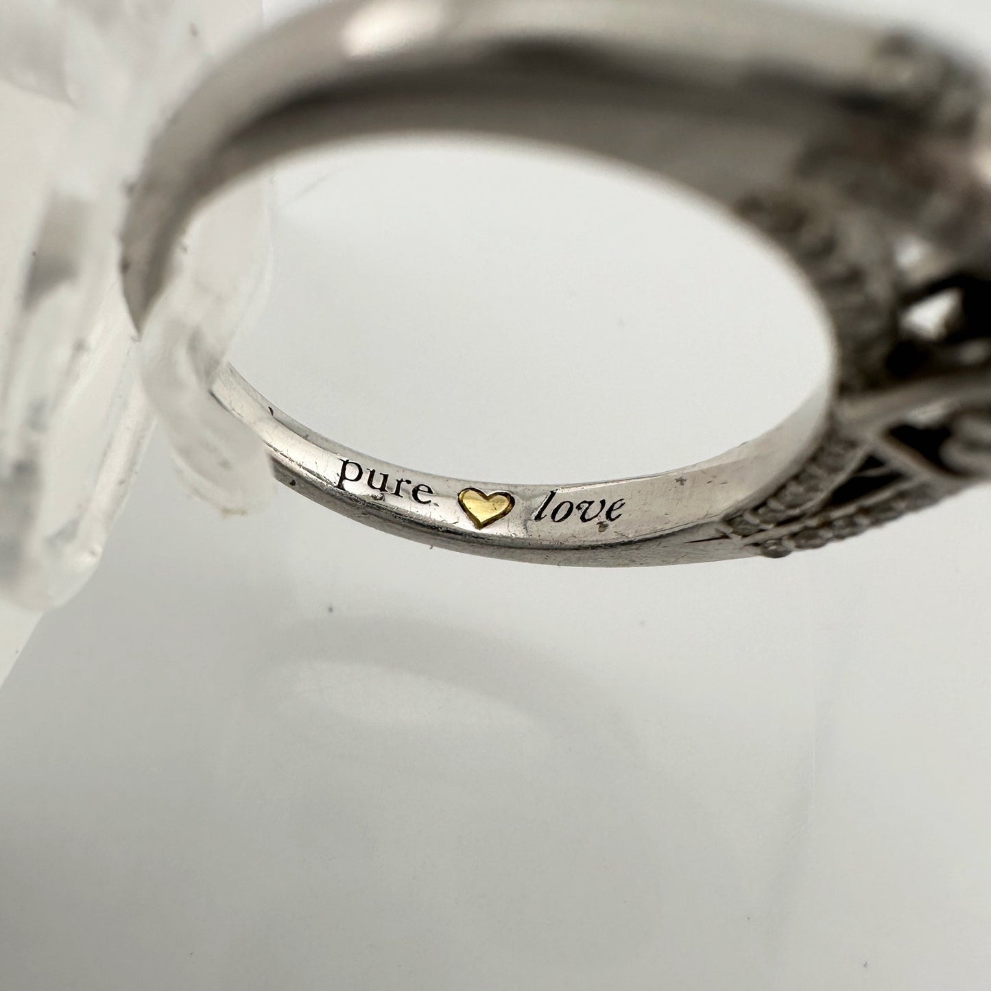 "Pure Love" 2/5 carat Natural Diamond Ring - Size 7