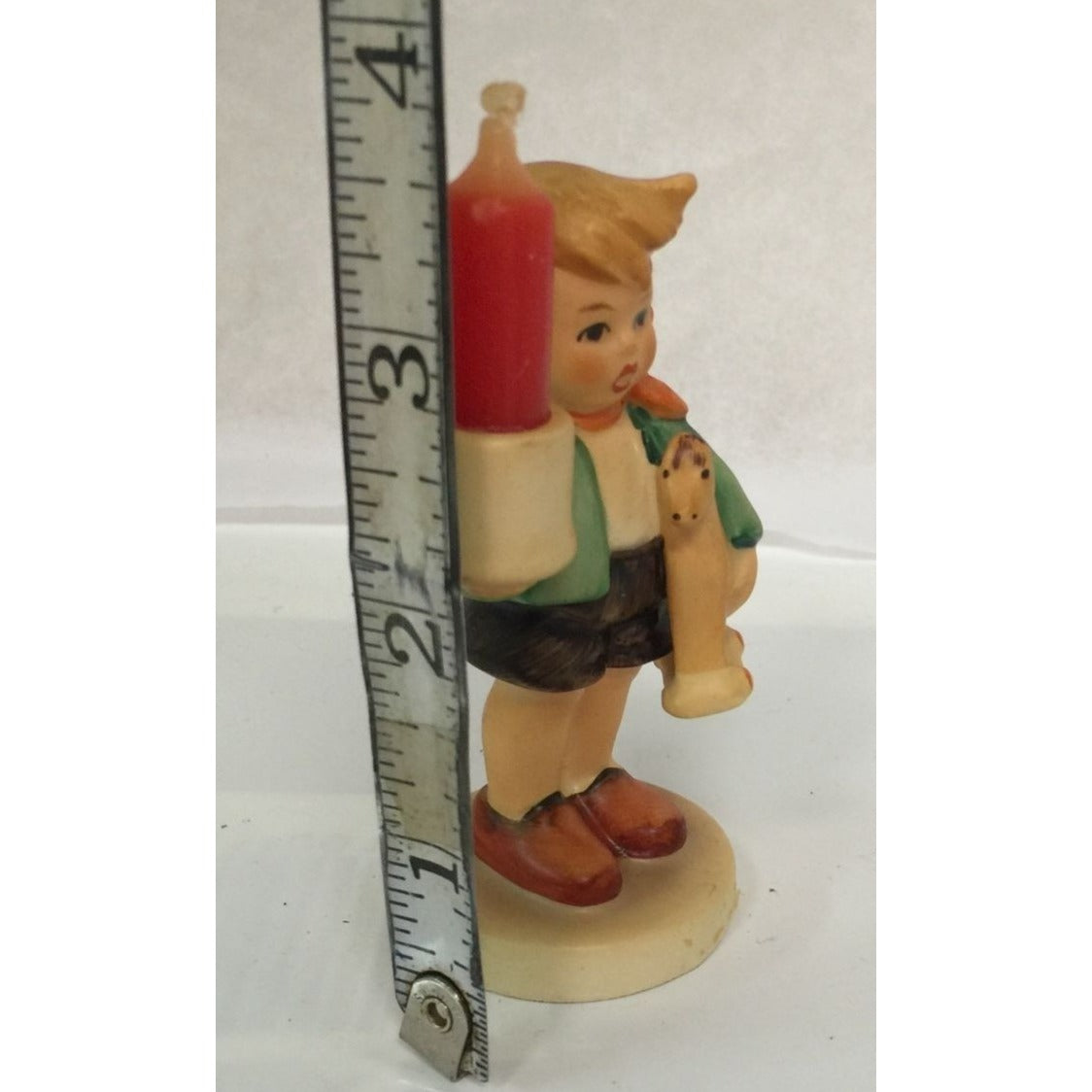 Goebel Hummel W. Germany Advent Candle Holder Figurine Boy