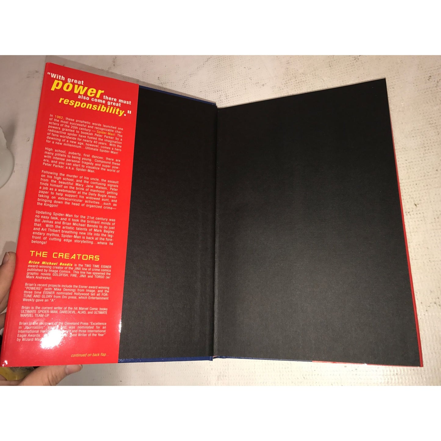 Vintage Ultimate Spiderman Marvel Book - Volume One