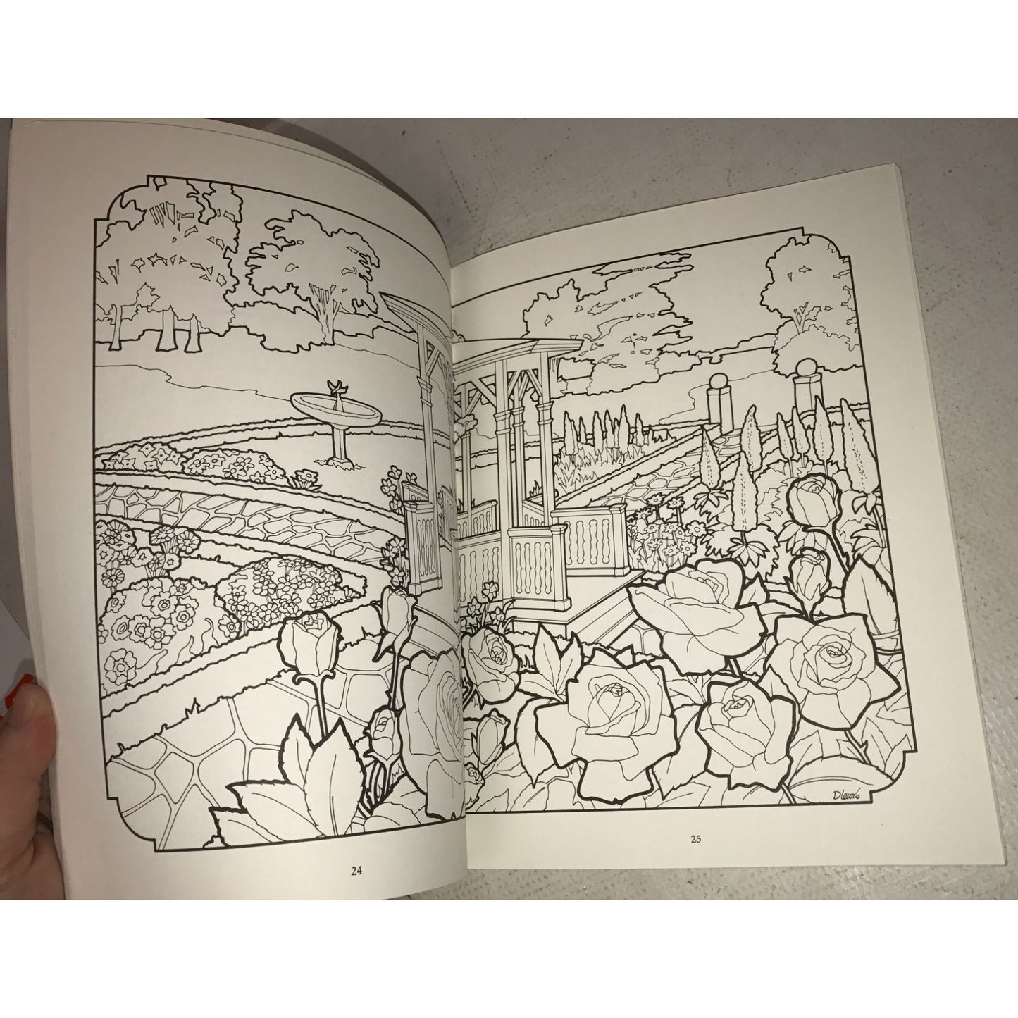 The Victorian House Dover Coloring Book