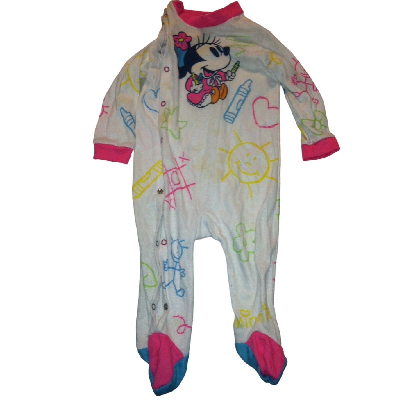 Baby Mickey & Co. Mickey Mouse Baby Sleeper Onesie (20.5-24lbs XL)