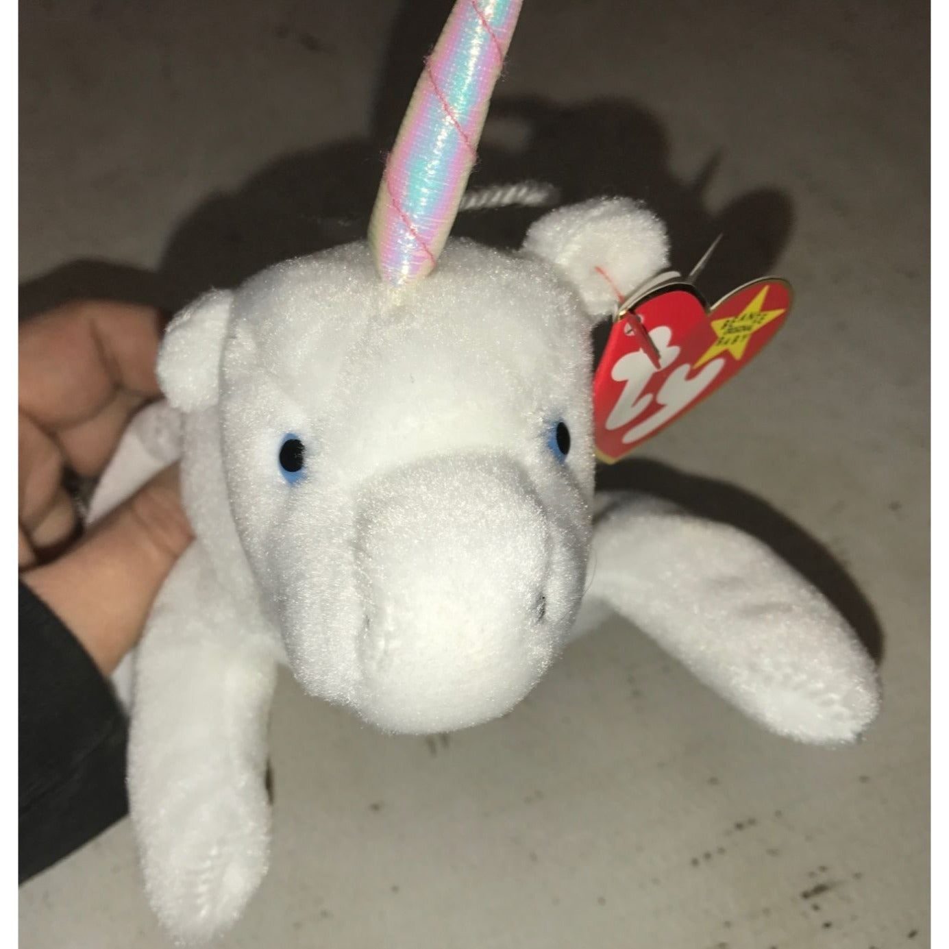 Vintage TY Beanie Baby Mystic the Unicorn with tags