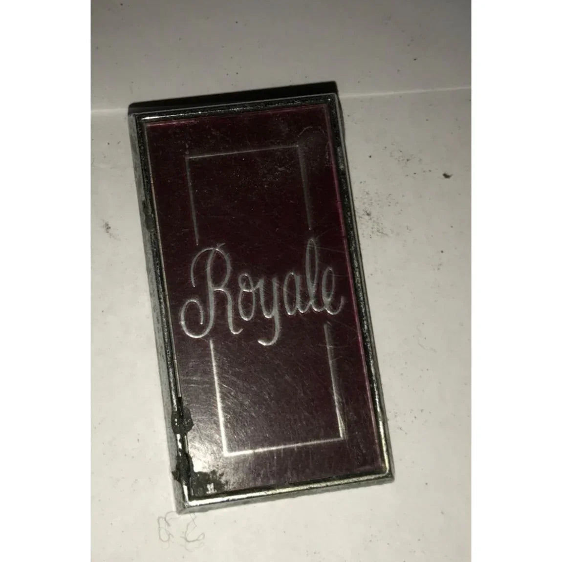 Royale Rectangular Metal Auto Patch/Emblem - A+ Stuff