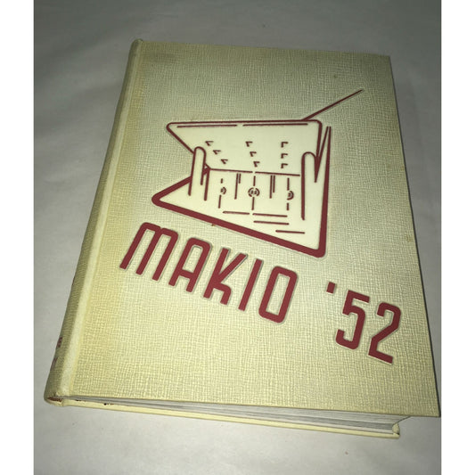 Vintage Makio Ohio State University Yearbook Year of 1952- Volume 71