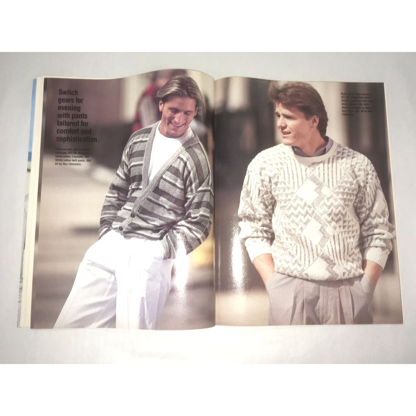 Vintage MGF MEN’S GUIDE TO FASHION MAGAZINE May 1989