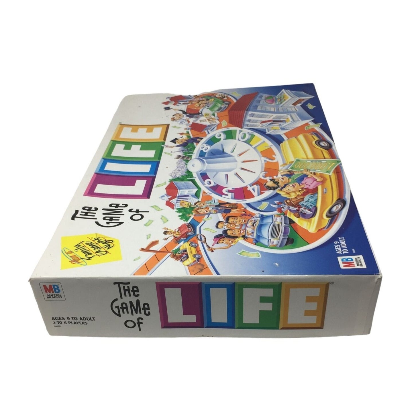 Vintage 2002 Hasbro The Game of Life Milton Bradley Board Game