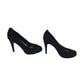 Candies Womens Size 7.5 Black Heels