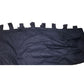 Set of 2 Navy Blue Tabbed Curtains - 84 inches long 40 inches wide - A+ Stuff