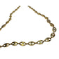 Givenchy Puffed Anchor Mariner 21" Chain Necklace w 4 Rhinestoned Links