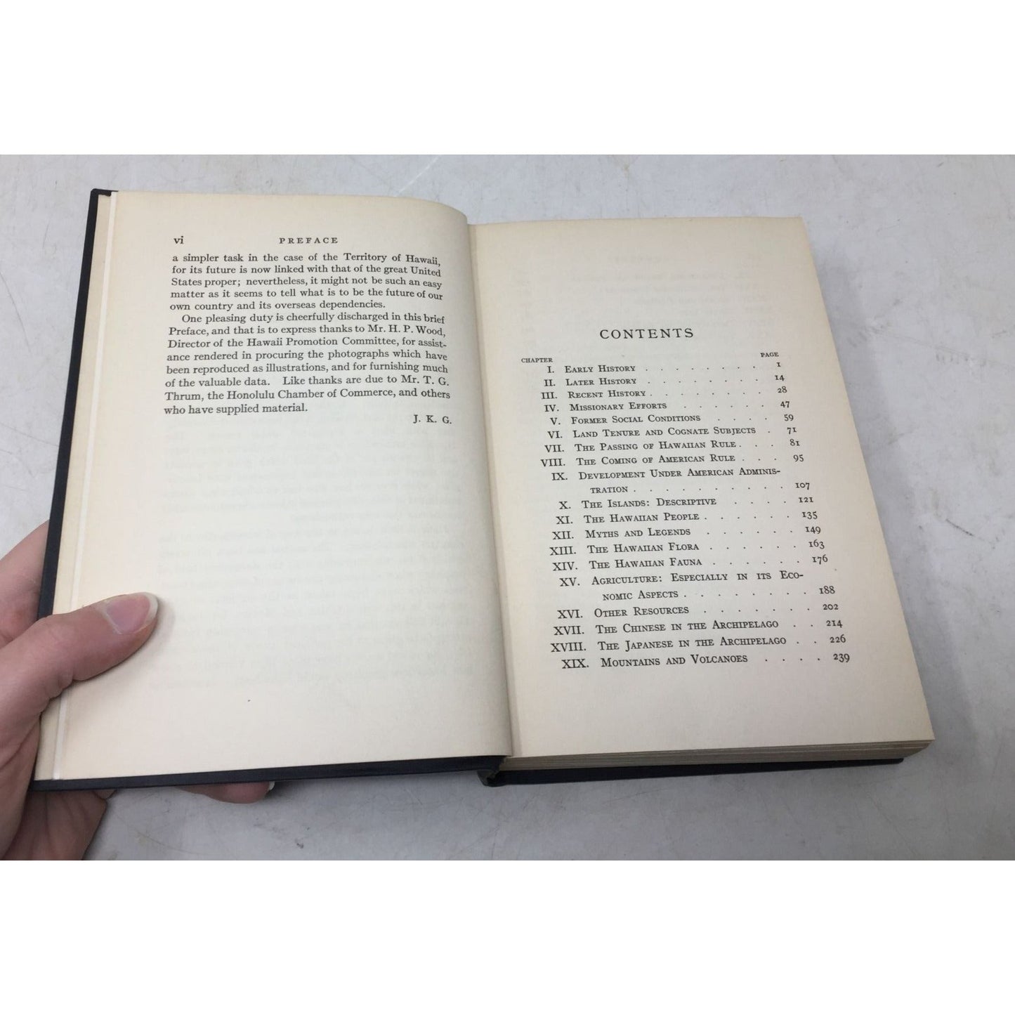 collectible hardcover book titled "The Coming Hawaii" by Joseph King Goodrich unbranded  A+ Stuff Books