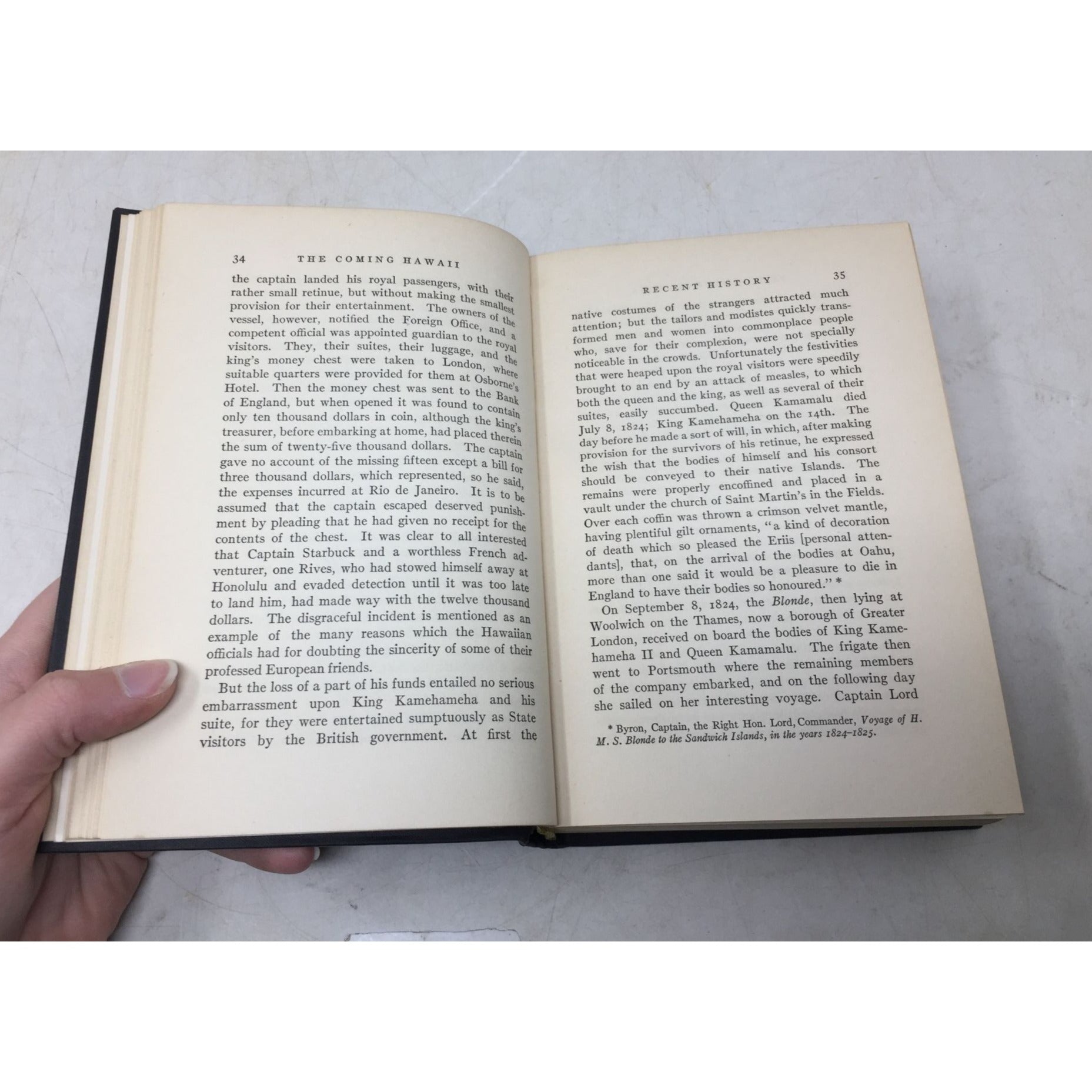 collectible hardcover book titled "The Coming Hawaii" by Joseph King Goodrich unbranded  A+ Stuff Books