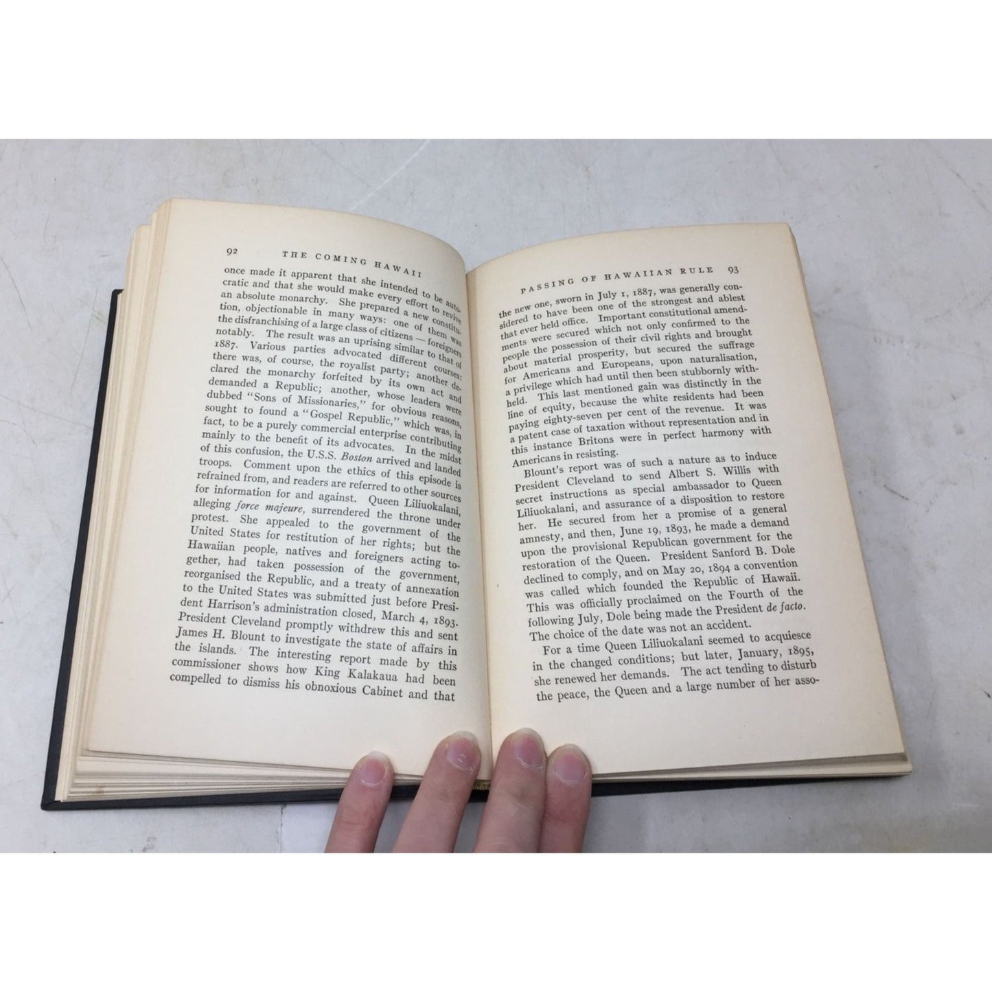 collectible hardcover book titled "The Coming Hawaii" by Joseph King Goodrich unbranded  A+ Stuff Books