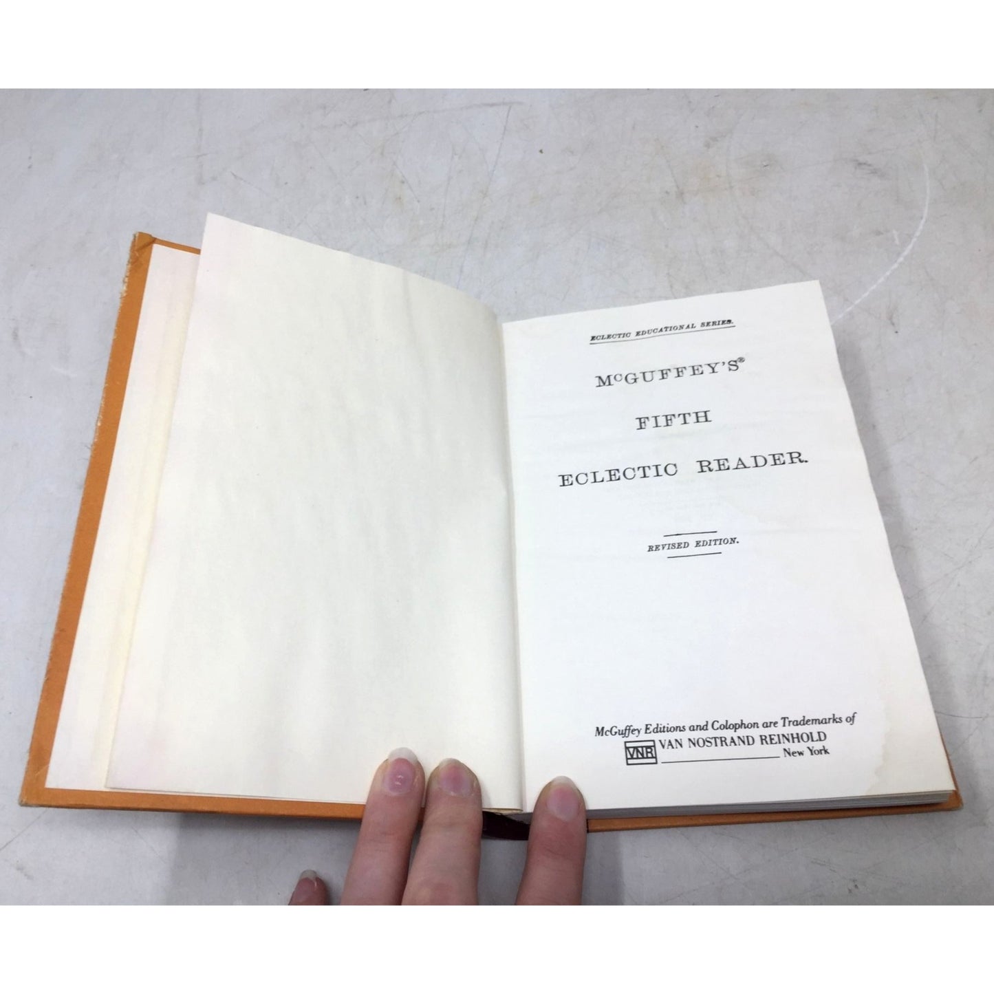 Vintage McGuffey's Eclectic Readers Series