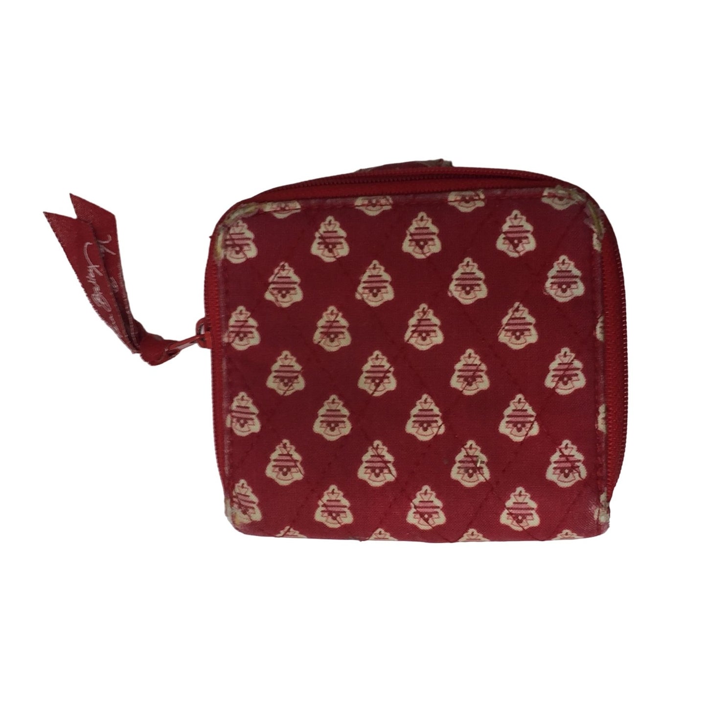 Womens Red/White Vera Bradley Wallet