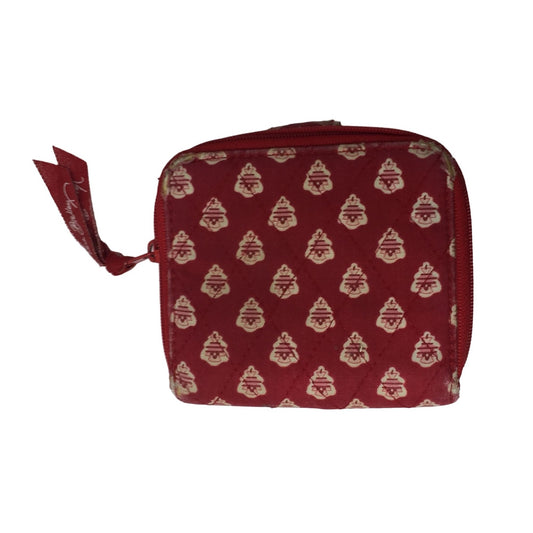 Womens Red/White Vera Bradley Wallet