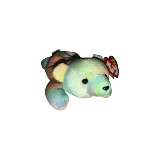 1998 Sammy the Bear tie-dye Beanie Baby TY Beanie Baby  A+ Stuff Plush Toys / Stuffed Animals