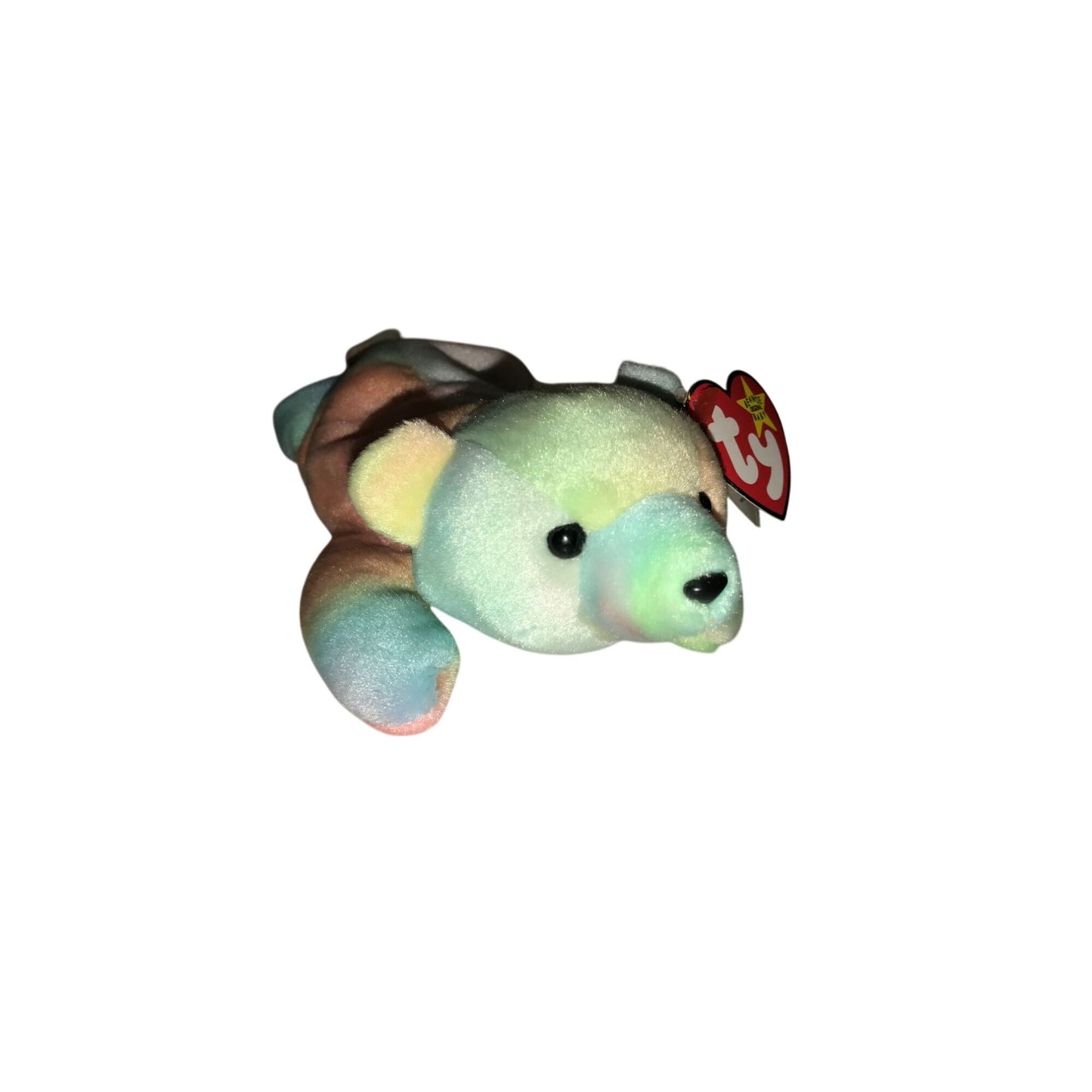 1998 Sammy the Bear tie-dye Beanie Baby TY Beanie Baby  A+ Stuff Plush Toys / Stuffed Animals