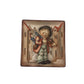 Vintage M.I. Hummel Goebel #93 "Little Fiddler" (Hum 93) Square Ceramic Wall Plaque M.I. Hummel  A+ Stuff ceramic wall plaque