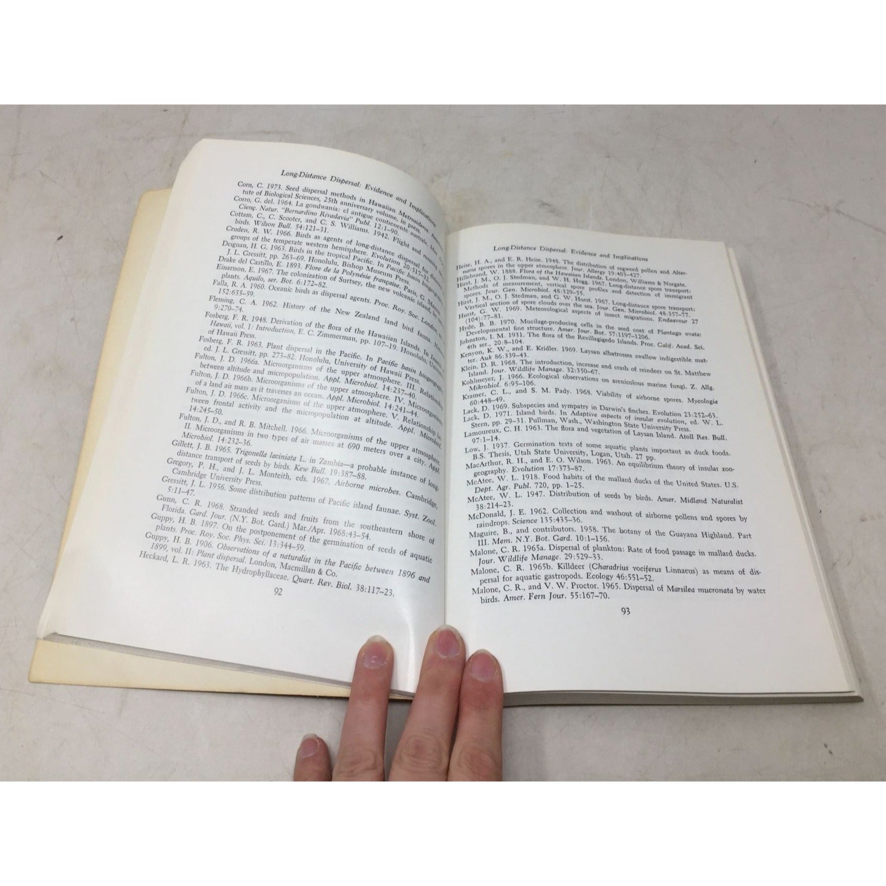 collectible book titled Island Biology by Sherwin Carlquist unbranded  A+ Stuff Books