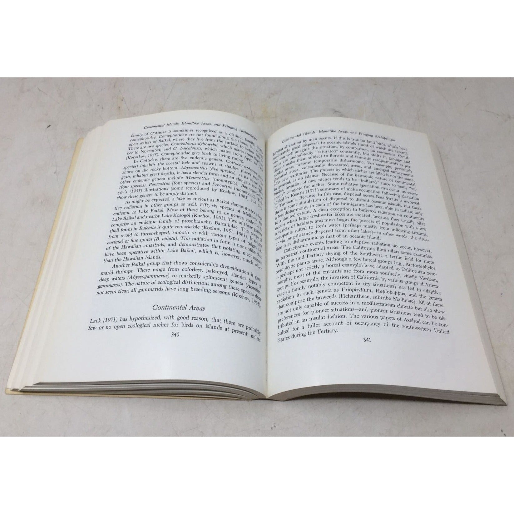 collectible book titled Island Biology by Sherwin Carlquist unbranded  A+ Stuff Books