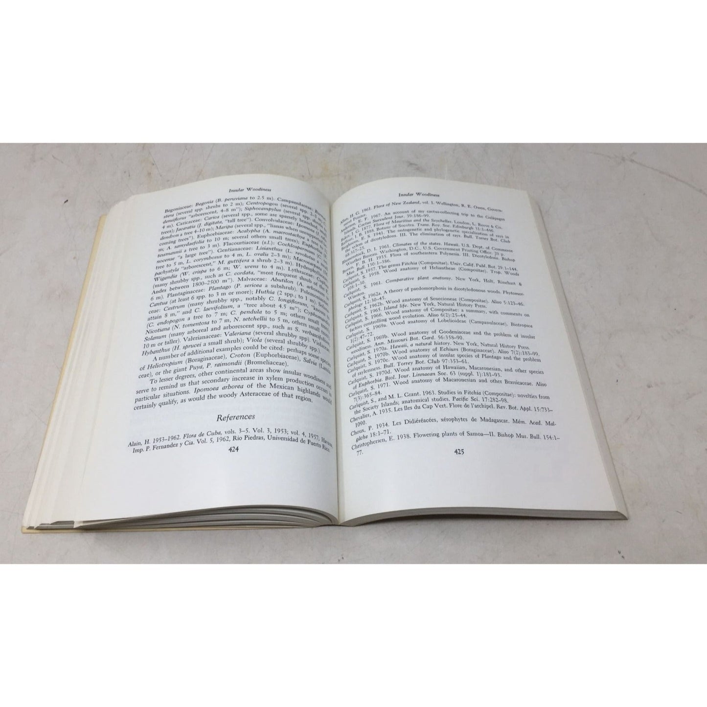 collectible book titled Island Biology by Sherwin Carlquist unbranded  A+ Stuff Books