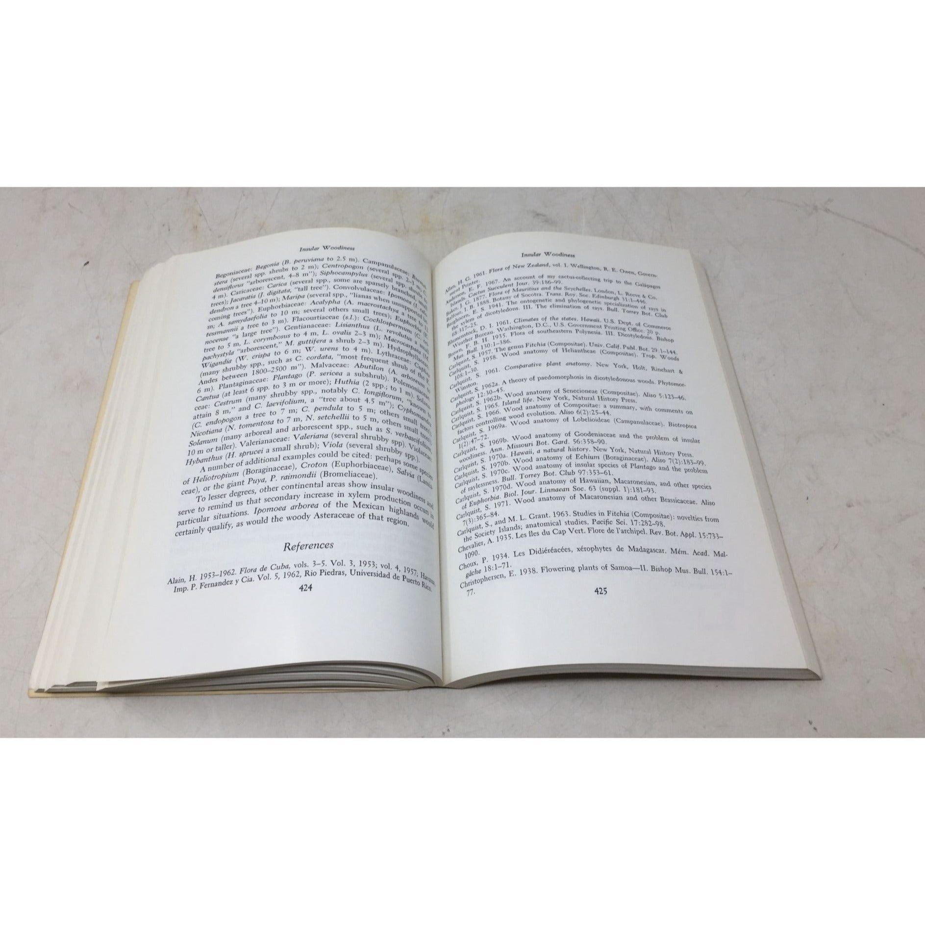 collectible book titled Island Biology by Sherwin Carlquist unbranded  A+ Stuff Books