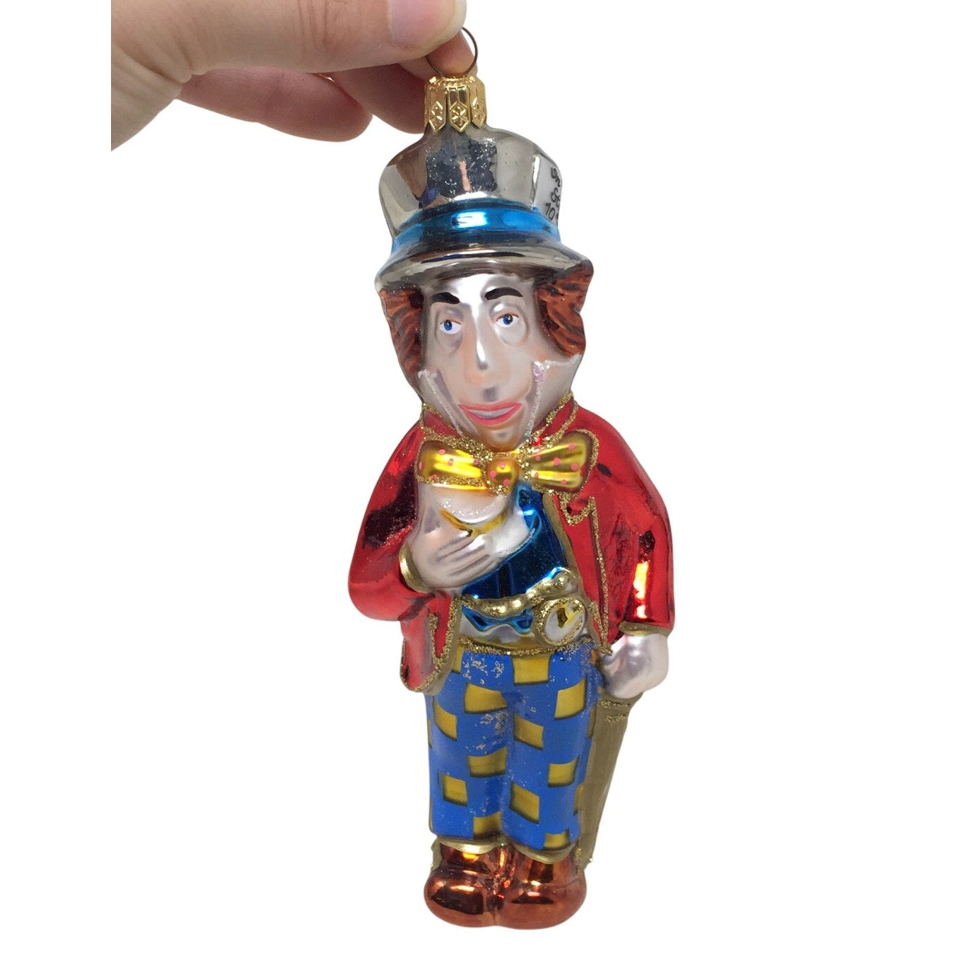 Kurt Adler Polonaise Collection "Alice in Wonderland" ornaments in Crate - Damaged Alice