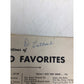 Vintage Sheet Music for "Don't Take Your Love From Me" A+ Stuff  A+ Stuff Sheet Music