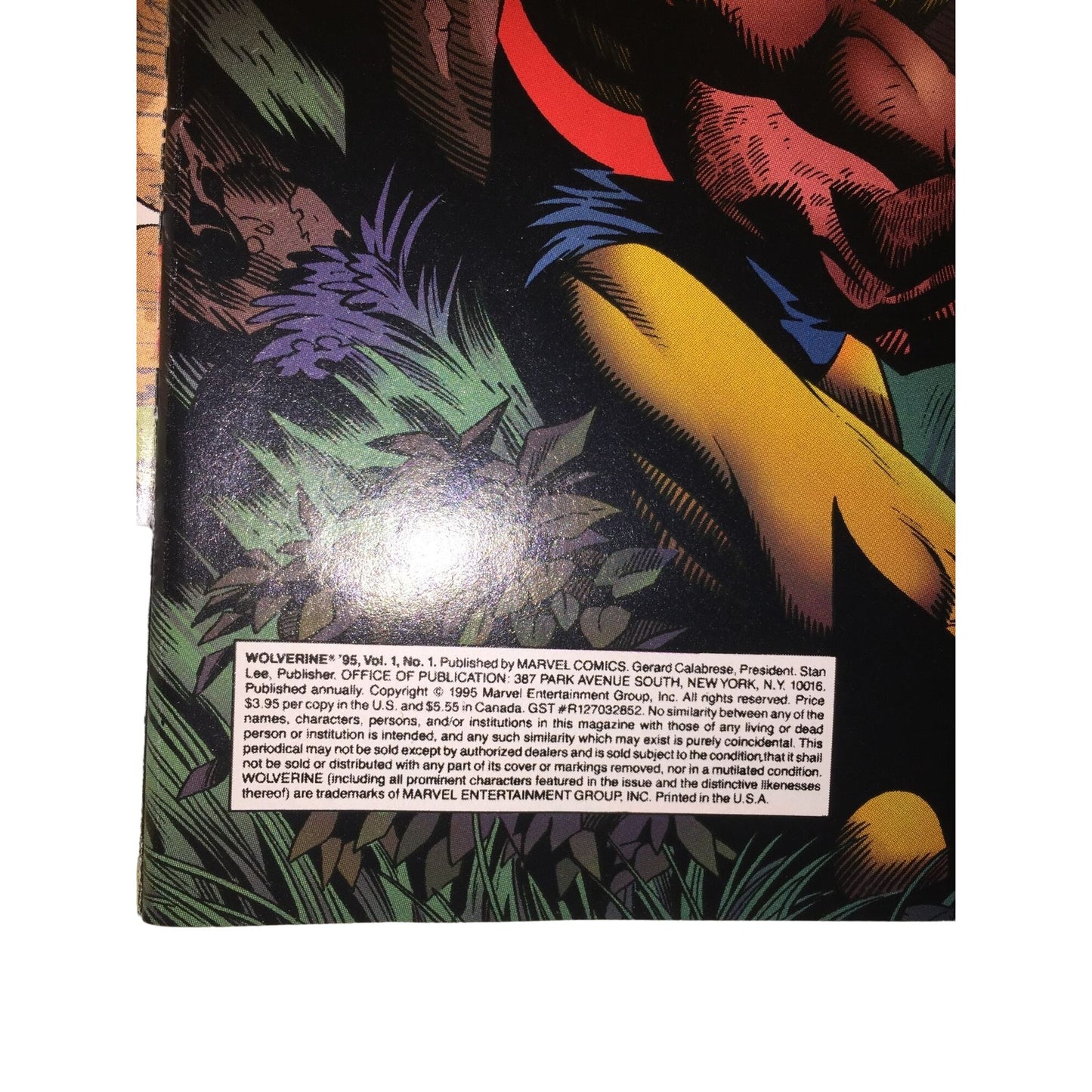 Wolverine '95 - 1995 - Marvel comic book