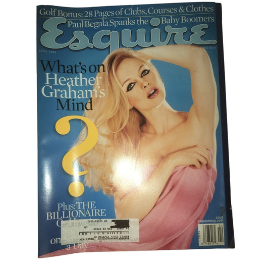 Vintage Esquire Vol. 133 No. 4 April 2000 Magazine