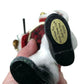 Smiling SNOWMAN with Broom and Bell CHRISTMAS Decor Holidays Xmas A+ Stuff