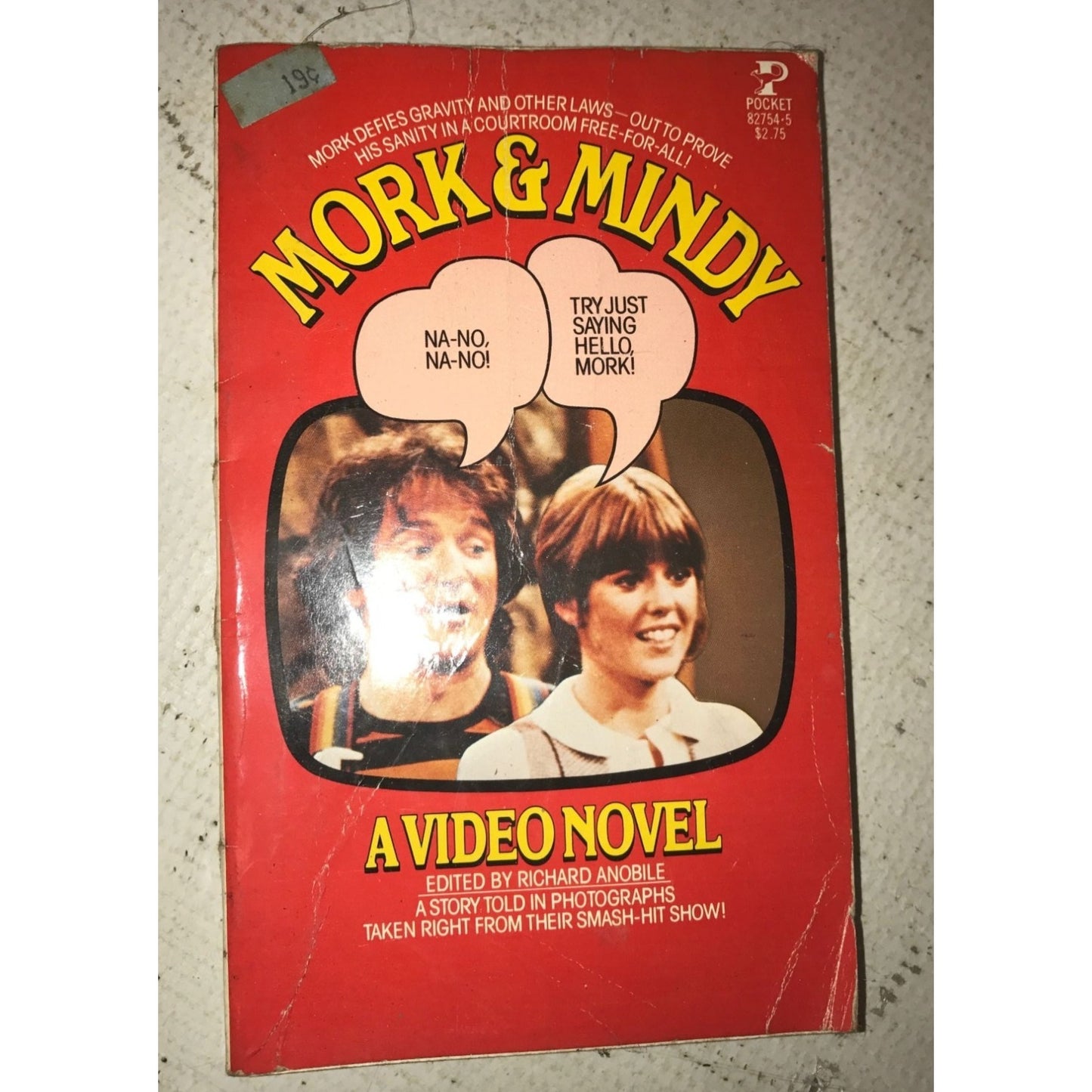 Mork & Mindy - A Video Novel - Fotonovel - Vintage Paperback Book