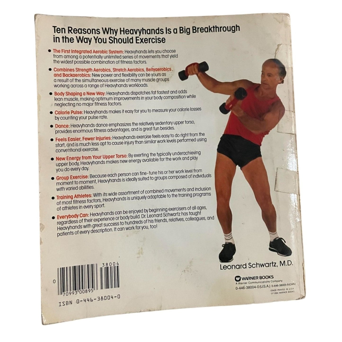 Heavyhands: The Ultimate Exercise Vintage Paperback Book by Leonard Schwartz