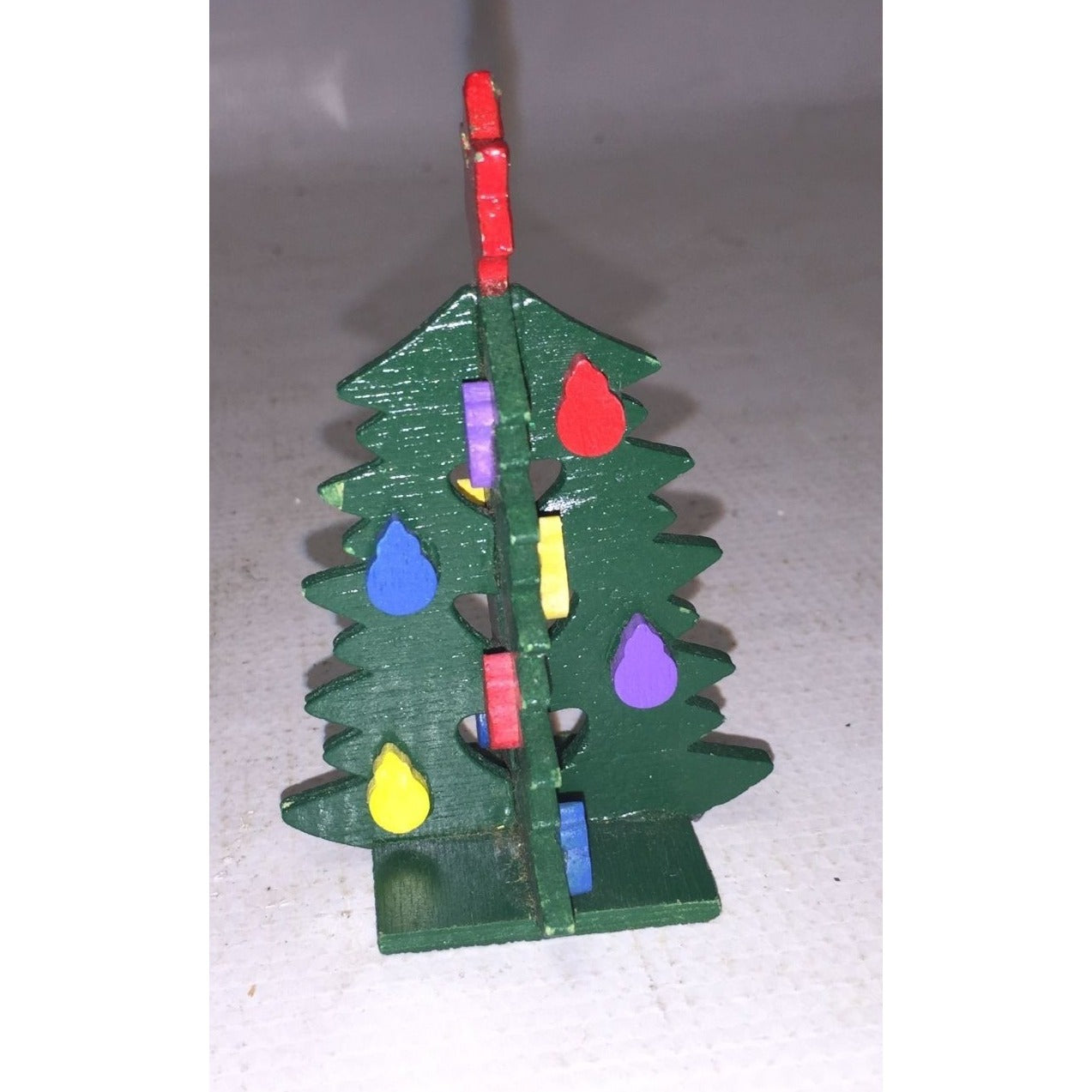 Department 56 Colorful Wooden Pear Tree Christmas Ornament