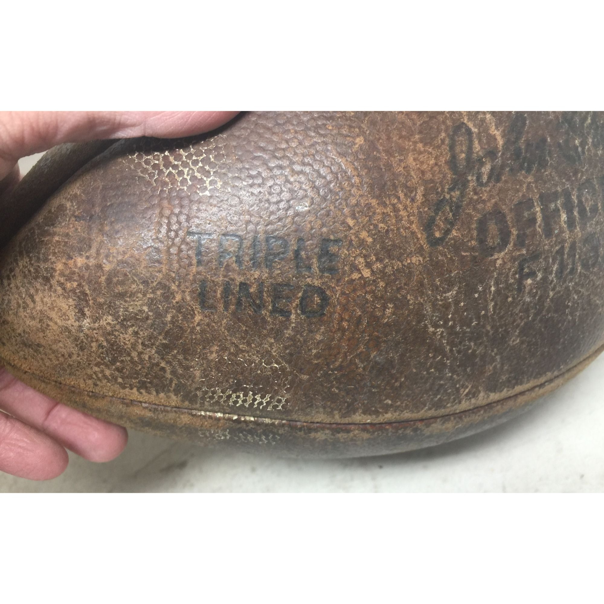 Vintage Football Wilson John Brodie Official F1132 Triple Lined