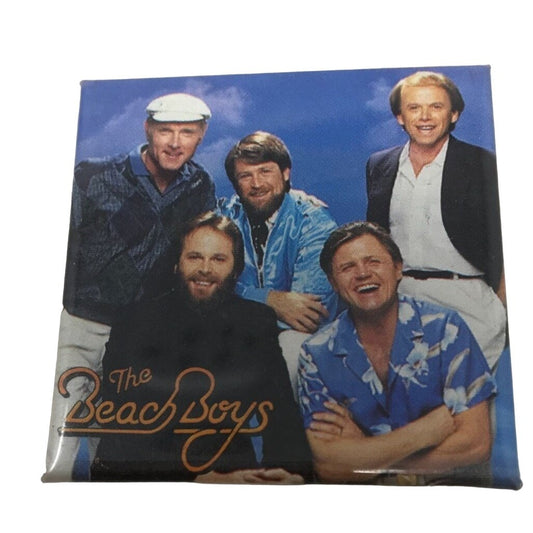 The Beach Boys Squared Collectible Pinback Button Pin