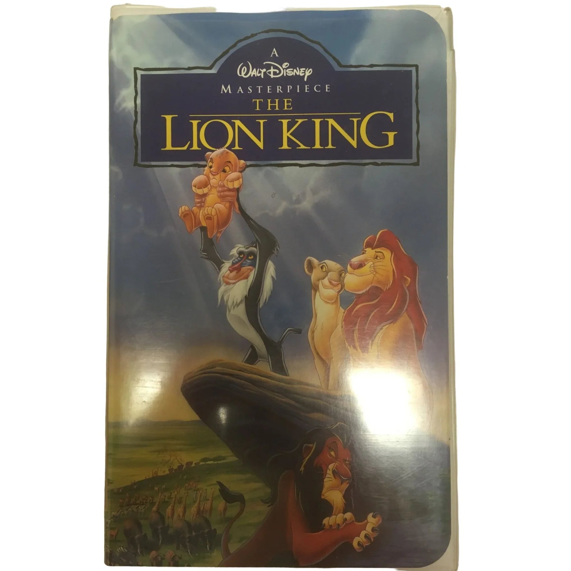 Vintage Walt Disney The Lion King VHS Tape w/ Case - A+ Stuff