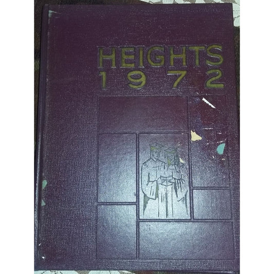 Vintage 1972 Arlington Heights Illinois Annual Yearbook