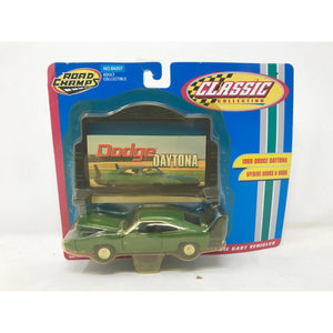 1969 Dodge Daytona (Green) - ROAD CHAMPS American Classic Car 1:43 Die Cast