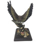 Majestic American Pride Bald Eagle Flying Sculpture/ Statue