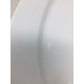 Vintage Large Oval Round White Plate with TST Stamp on Bottom