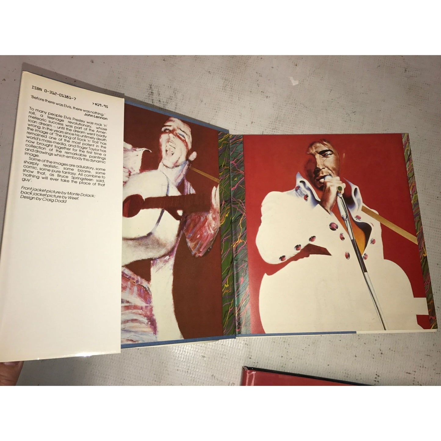 Elvis in Art Compiled by Roger G. Taylor Hardback Book