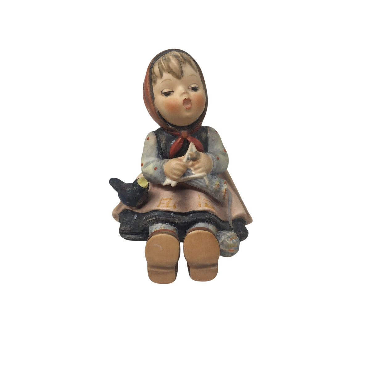 Vintage M.I. Hummel "Happy Pastime" Porcelain Figurine (Model #69) Goebel/Hummel  A+ Stuff