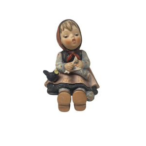 Vintage M.I. Hummel "Happy Pastime" Porcelain Figurine (Model #69)