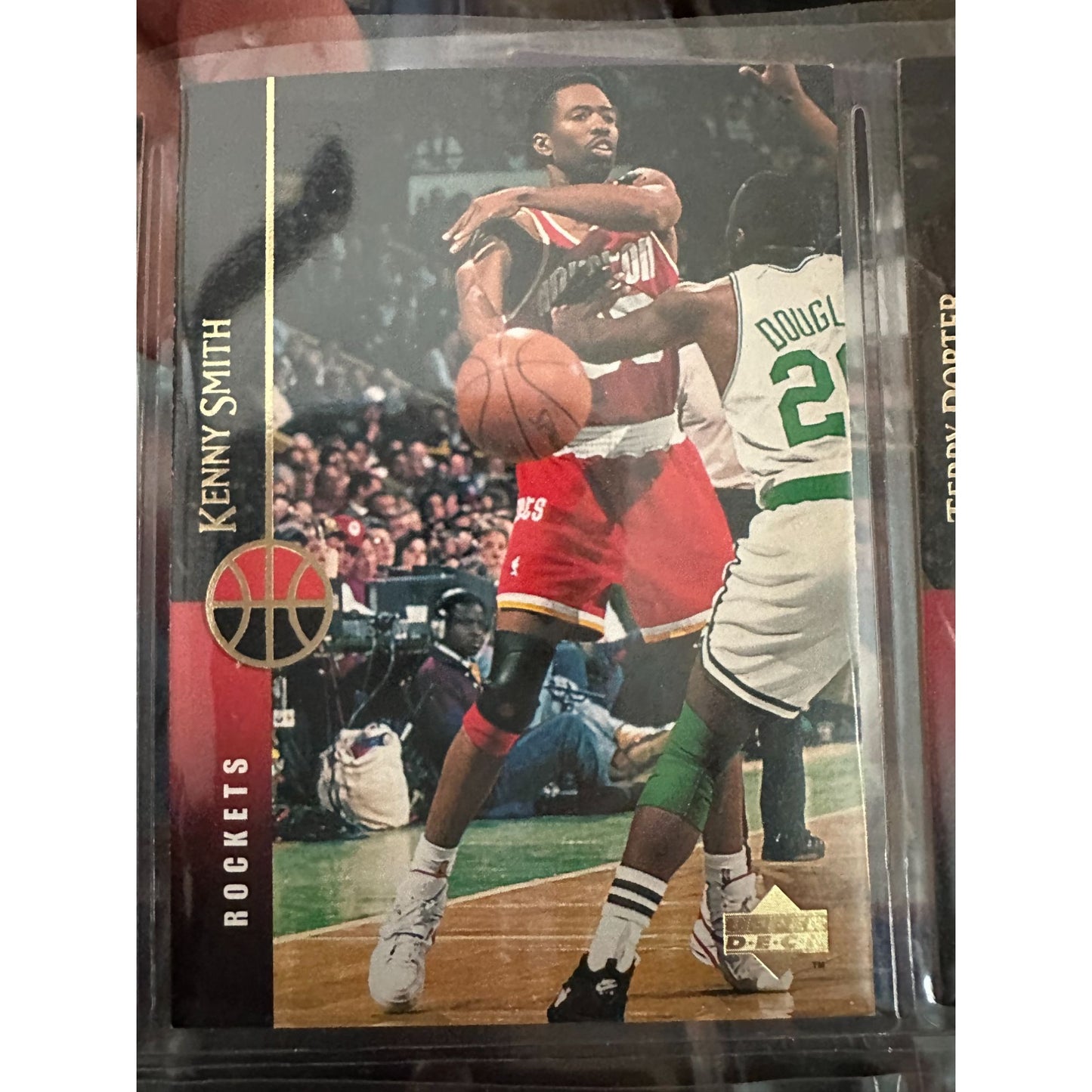 1994-95 Upper Deck NBA Basketball Cards Lot Featuring Jo Jo English Kenny Smith Terry Porter & Tony Massenburg