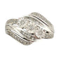 1/4 Carat Natural Diamond Everything Ring - 3 types of Diamonds in 1 Ring Size 8.75