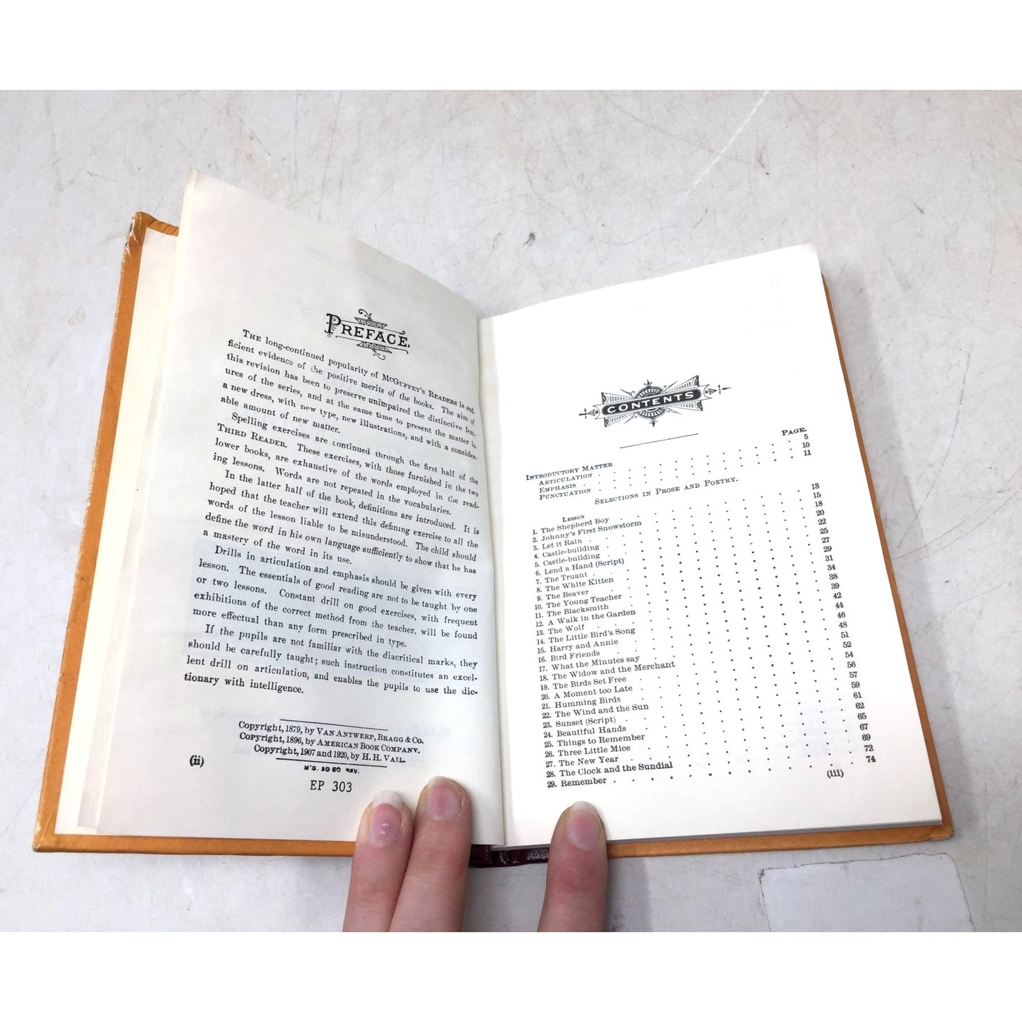 Vintage McGuffey's Eclectic Readers Series