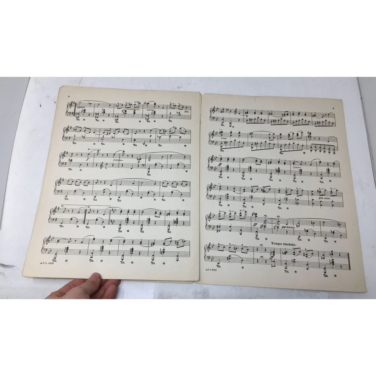 3 Nen Compositions for the Pianoforte by Th Lack Vintage Sheet music - A+ Stuff - sheet music - A+ Stuff